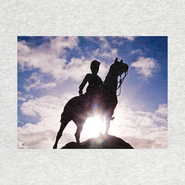 Royal Scots Greys Statue by MarkRBowman